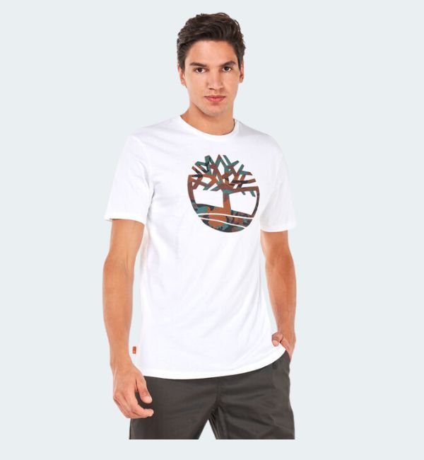 Men's Outdoor HER SSNL Camo Tree Logo T-Shirt